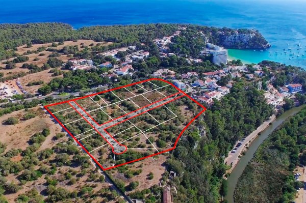 Terrenos en venta en Cala Galdana, Menorca